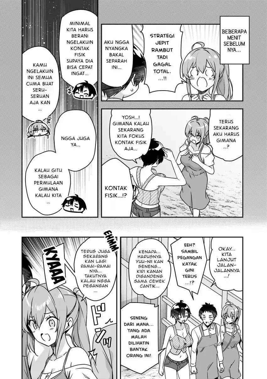 10-Nen Buri ni Saikai shita Kusogaki wa Seijun Bishoujo JK ni Seichou shiteita chapter 13.2 halaman 7