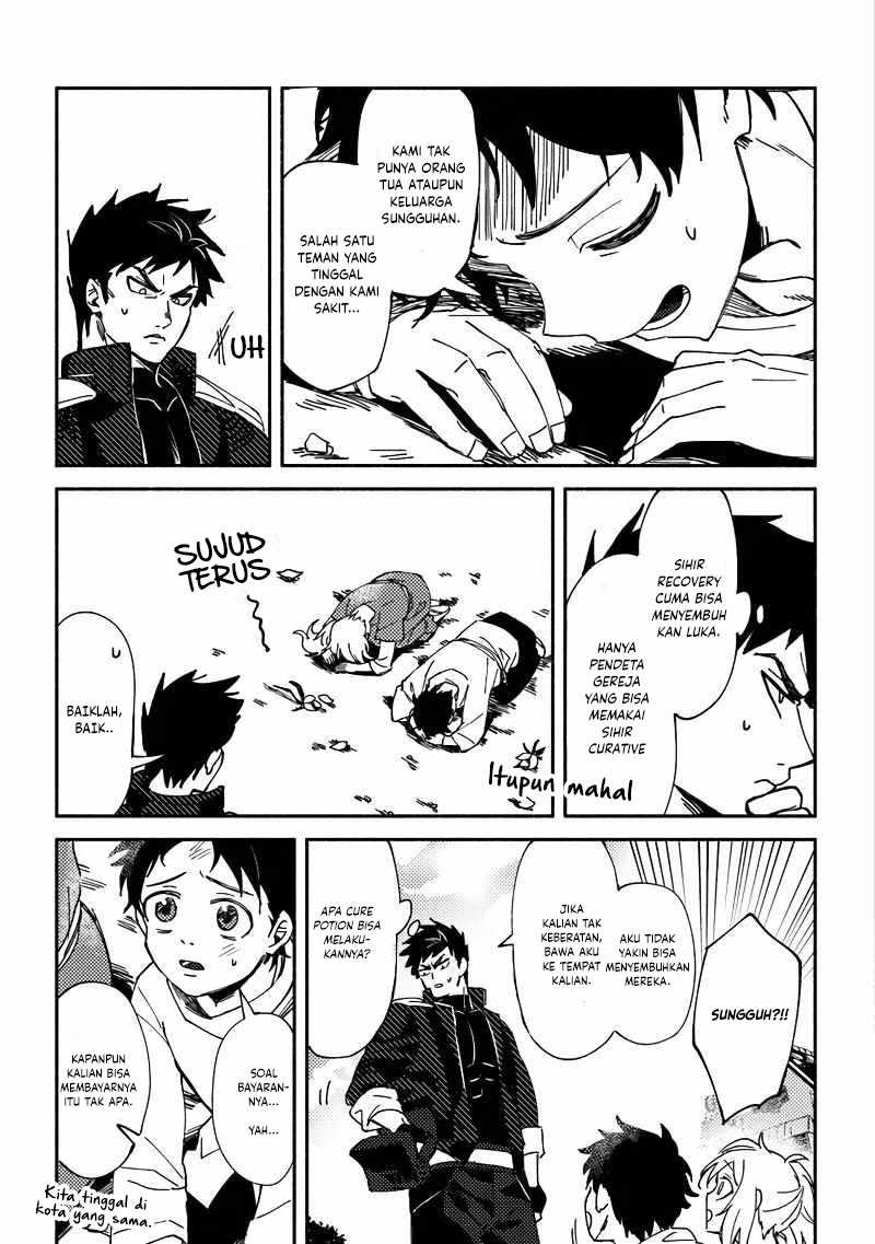 B-Rank Adventurer With an Evil Look Becomes a Daddy to the Protagonist and His Childhood Friends chapter 1 halaman 12