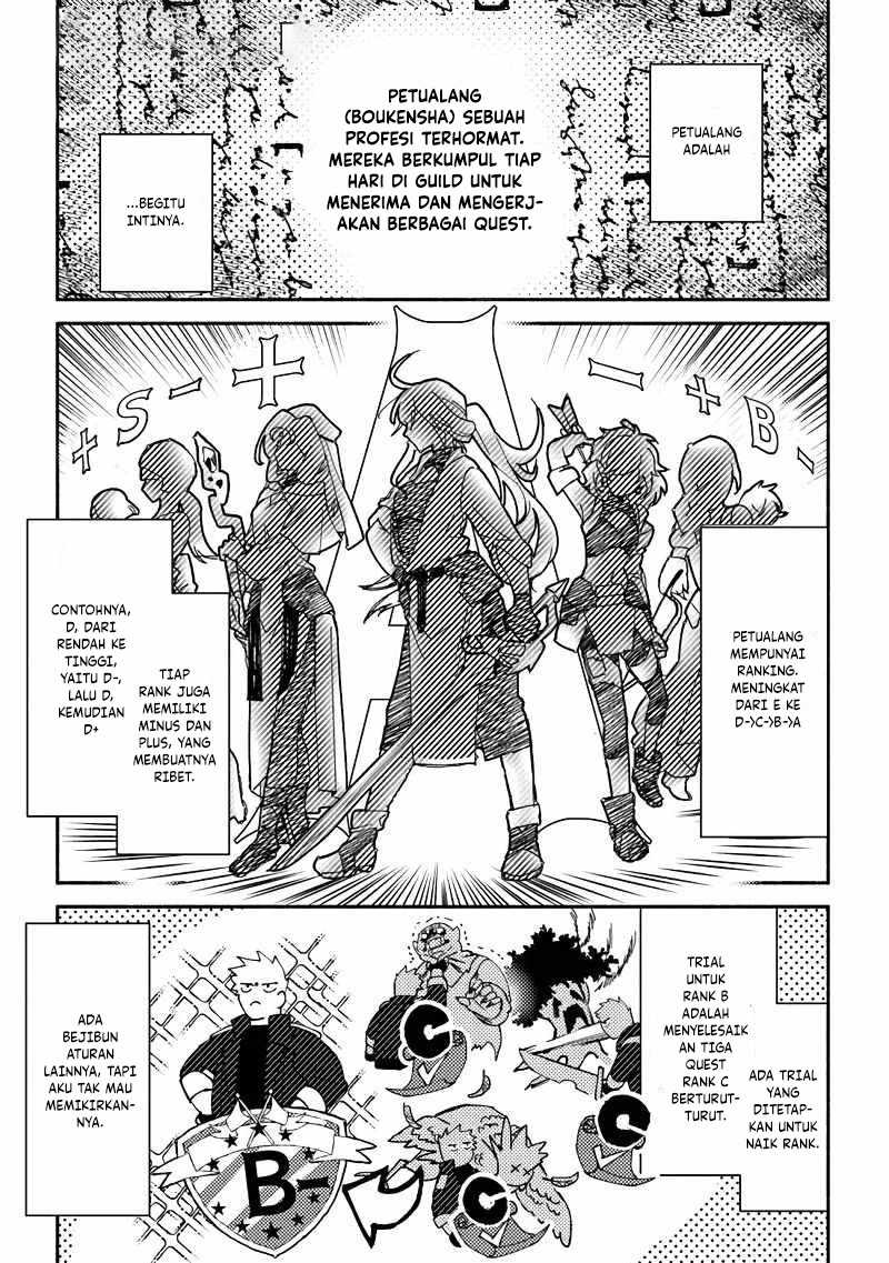 B-Rank Adventurer With an Evil Look Becomes a Daddy to the Protagonist and His Childhood Friends chapter 1 halaman 8