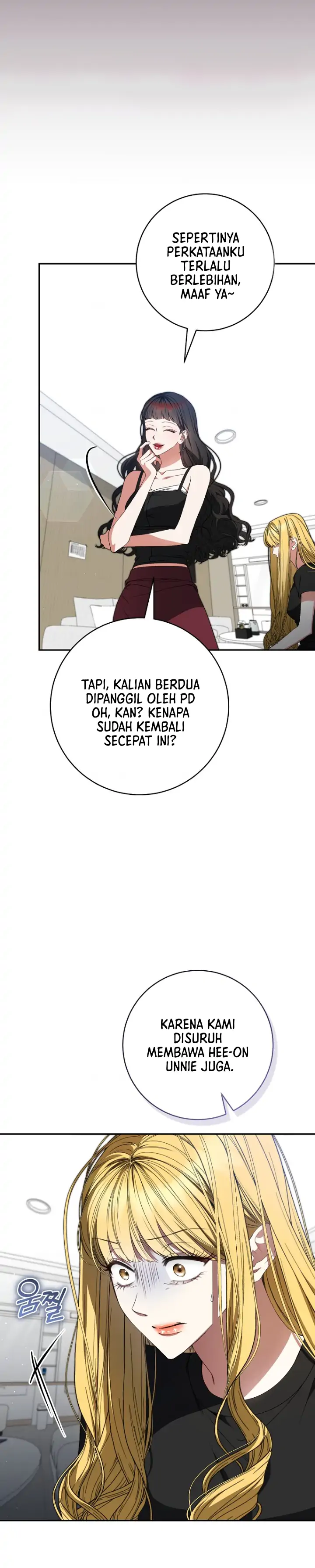 Became the Leader of a Girl Group Fated to Doom chapter 27 halaman 113