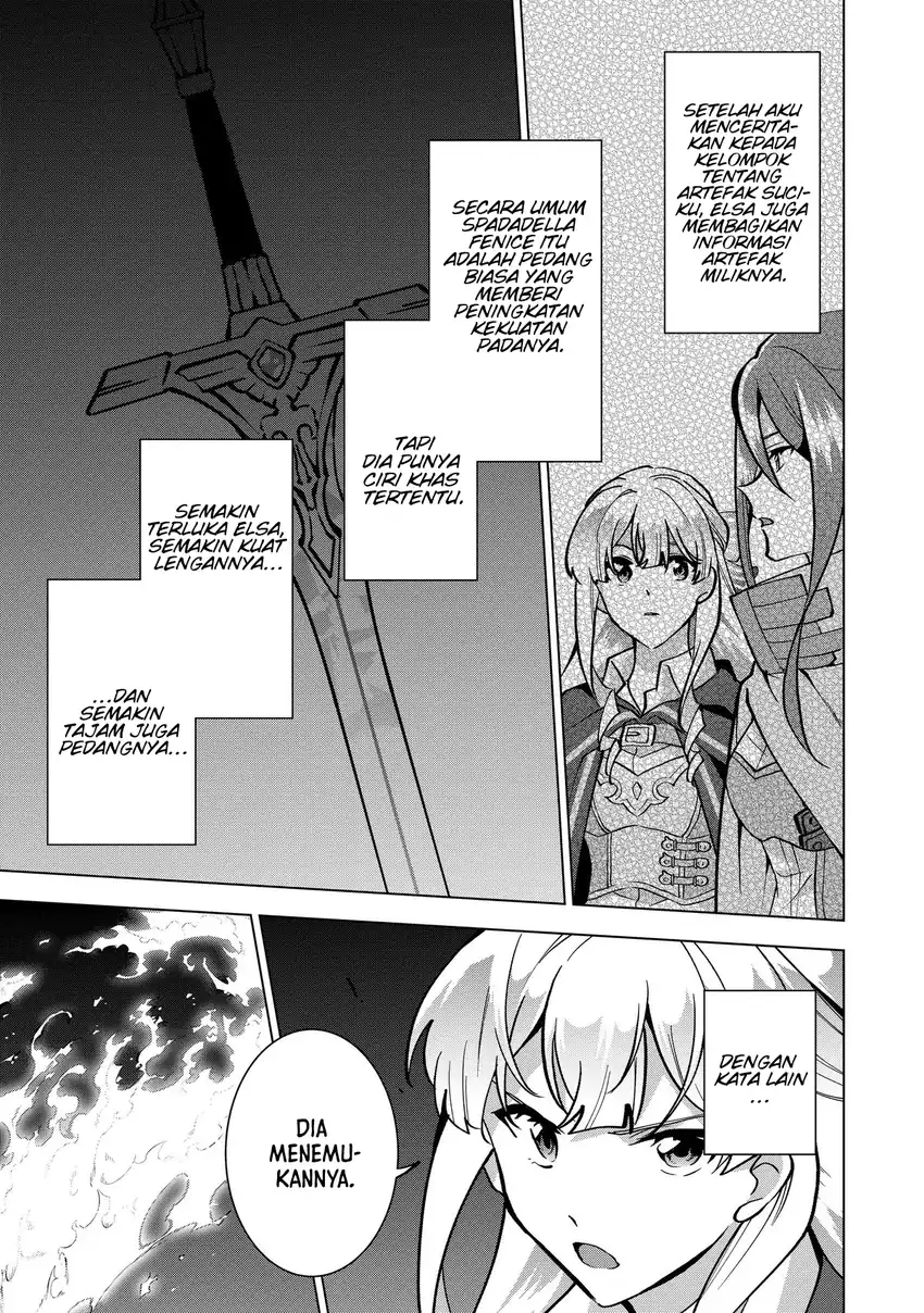 Buchigire Reijou wa Houfuku wo Chikaimashita. ~Madousho no Chikara de Sokoku wo Tataki Tsubushimasu~ chapter 13 halaman 22