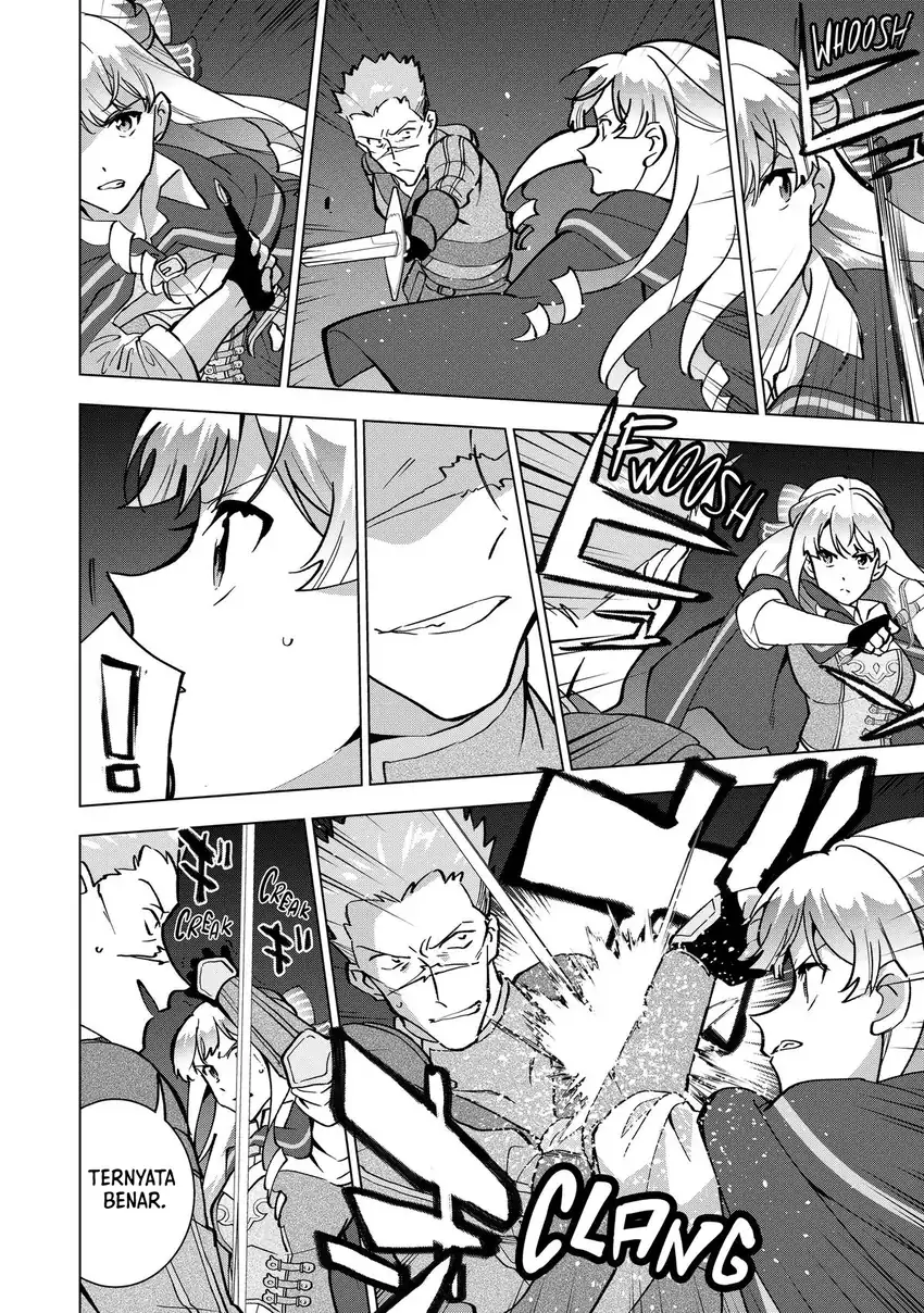 Buchigire Reijou wa Houfuku wo Chikaimashita. ~Madousho no Chikara de Sokoku wo Tataki Tsubushimasu~ chapter 13 halaman 27