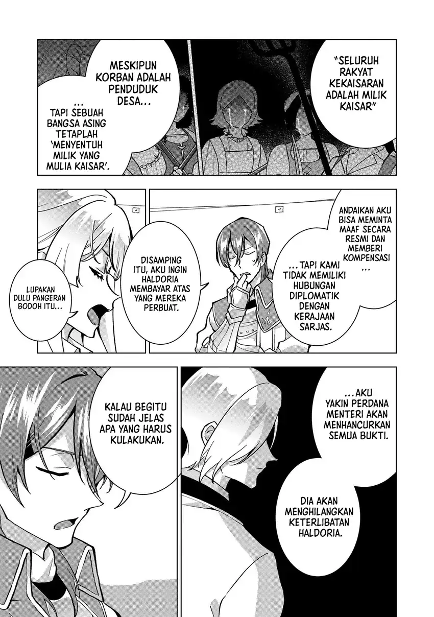 Buchigire Reijou wa Houfuku wo Chikaimashita. ~Madousho no Chikara de Sokoku wo Tataki Tsubushimasu~ chapter 13 halaman 34