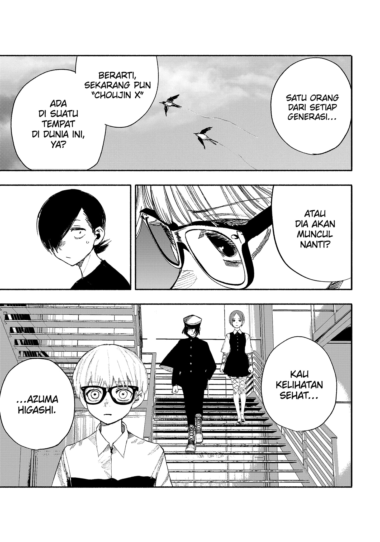 Choujin X chapter 26.1 halaman 15