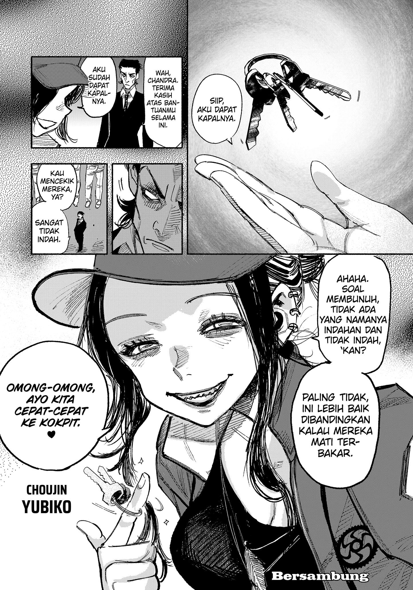 Choujin X chapter 26.2 halaman 12