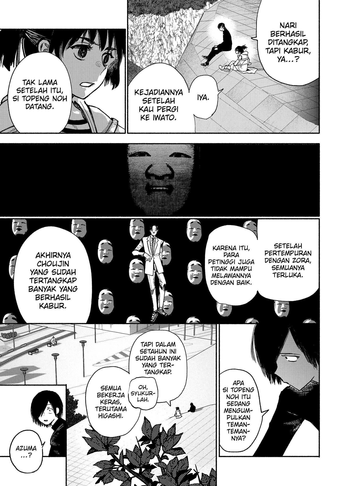 Choujin X chapter 38 halaman 11