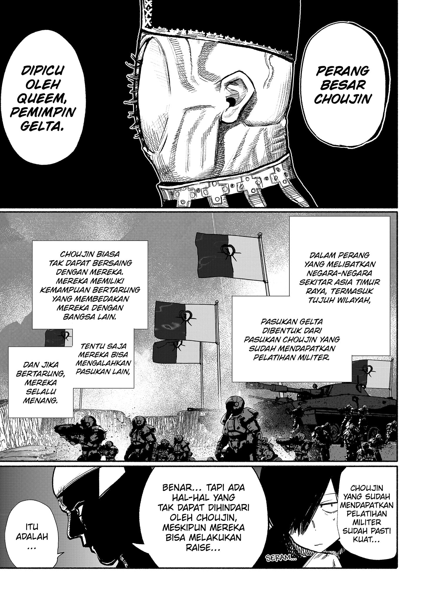 Choujin X chapter 38 halaman 34