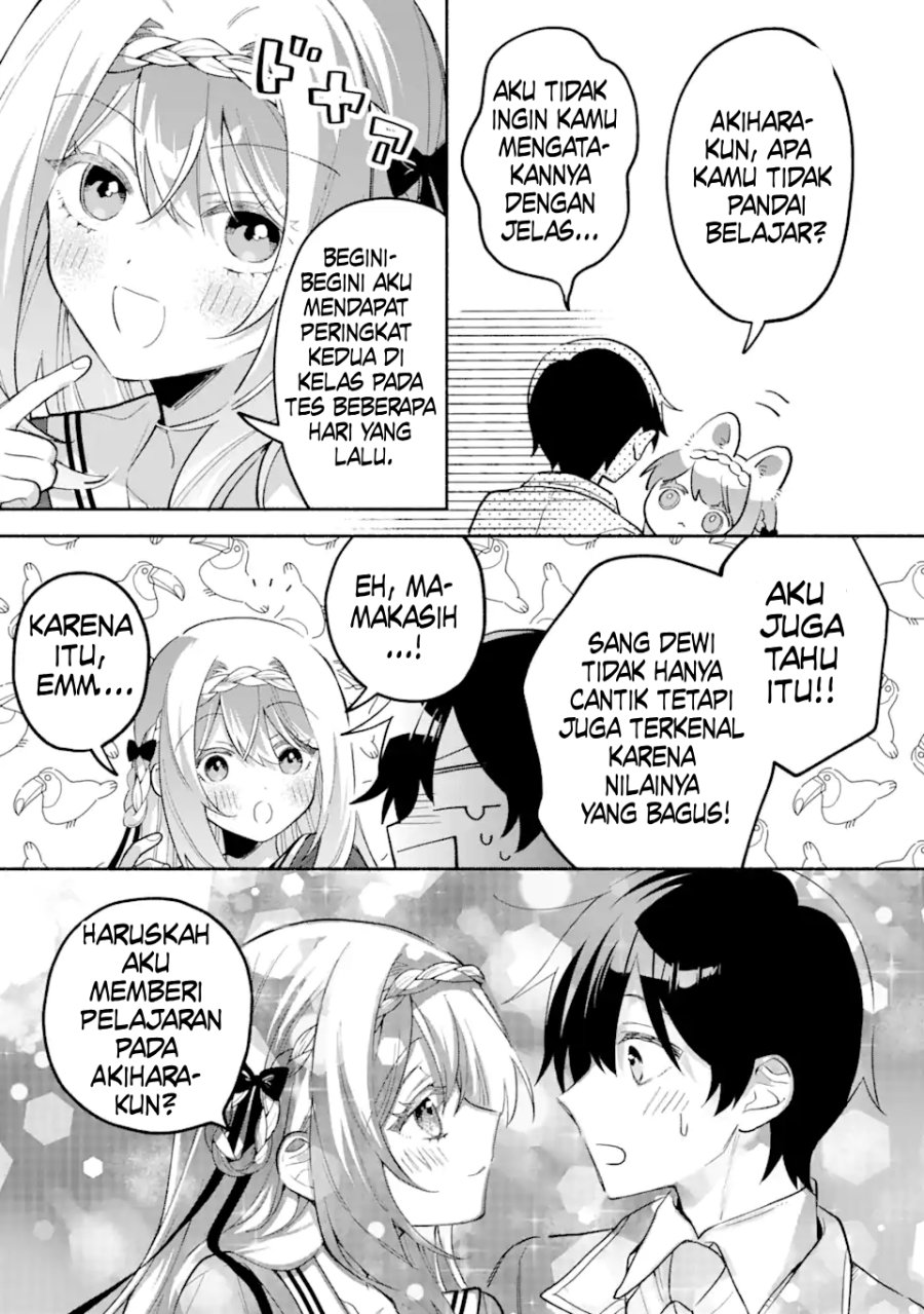 Cool na Megami-sama to Issho ni Sundara, Amayakashi Sugite Ponkotsu ni Shite Shimatta Ken ni Tsuite chapter 16 halaman 8