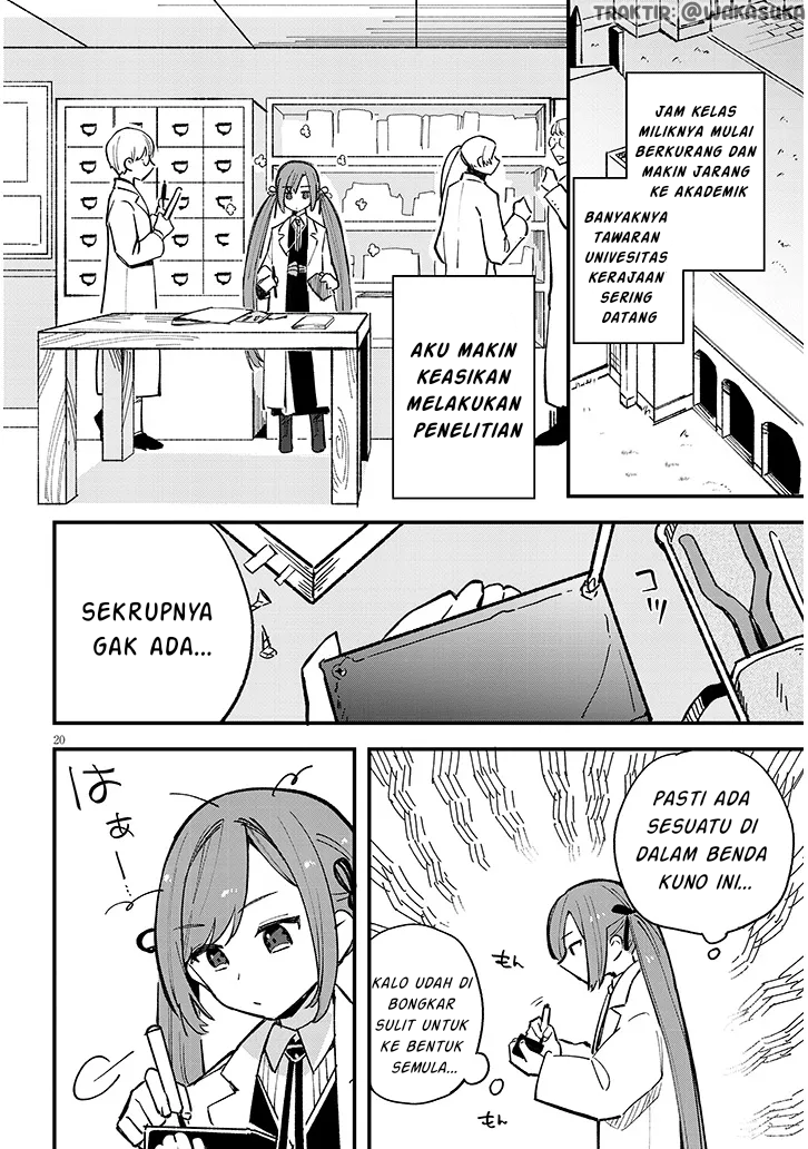Doumo, Zense de Satsuriku no Madougu wo Tsukutteita Shishaku Reijou desu chapter 3 halaman 21