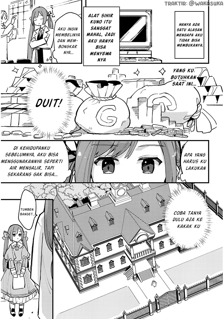 Doumo, Zense de Satsuriku no Madougu wo Tsukutteita Shishaku Reijou desu chapter 3 halaman 22