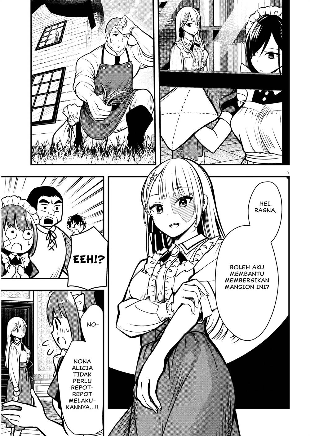 Henkyou Mob Kizoku no Uchi ni Totsui de Kita Akuyaku Reijou ga, Mechakucha Dekiru Yoi Yome Nandaga? chapter 3 halaman 8
