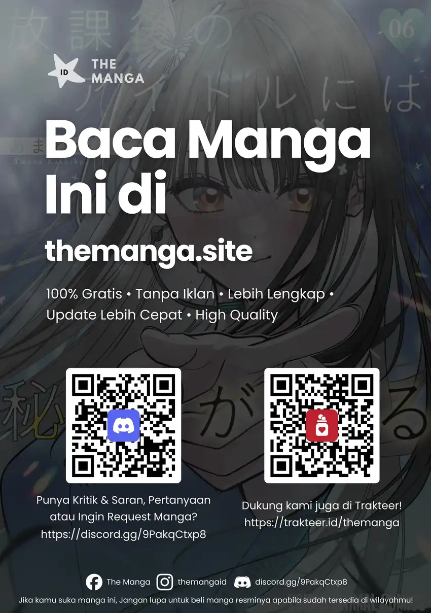 Houkago no Idol ni wa Himitsu ga aru chapter 50 halaman 18