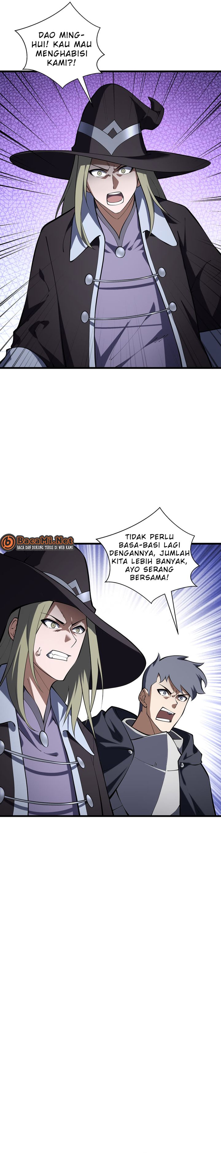 I Owe A Billion Dollars And I am Forced to Become A Worker For An Evil God chapter 50 halaman 9