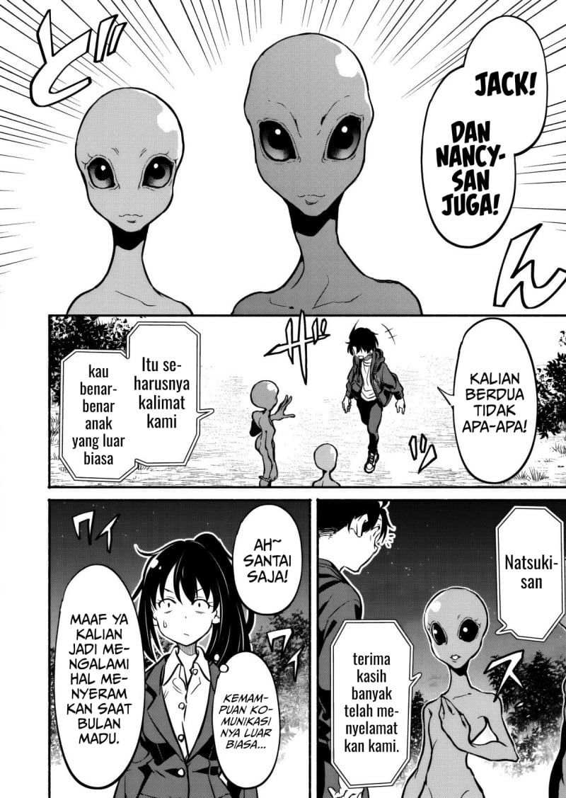 Isekai kara Kikan Shitara Chikyuu mo Kanari Fantajii Deshita. Ato, Makeheroin-domo Kocchi Minna chapter 7 halaman 12