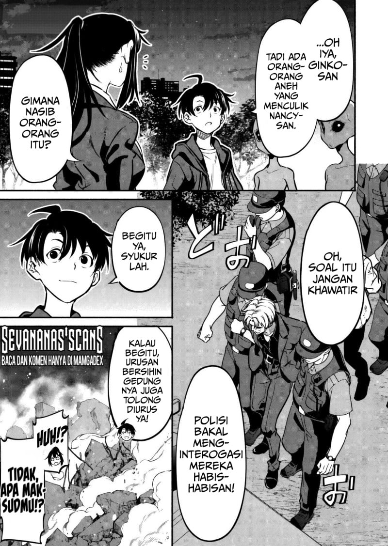 Isekai kara Kikan Shitara Chikyuu mo Kanari Fantajii Deshita. Ato, Makeheroin-domo Kocchi Minna chapter 7 halaman 13