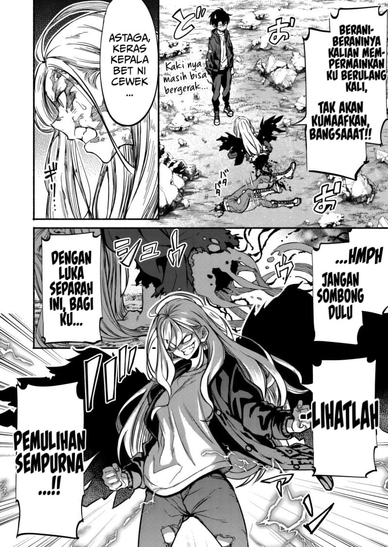 Isekai kara Kikan Shitara Chikyuu mo Kanari Fantajii Deshita. Ato, Makeheroin-domo Kocchi Minna chapter 7 halaman 4