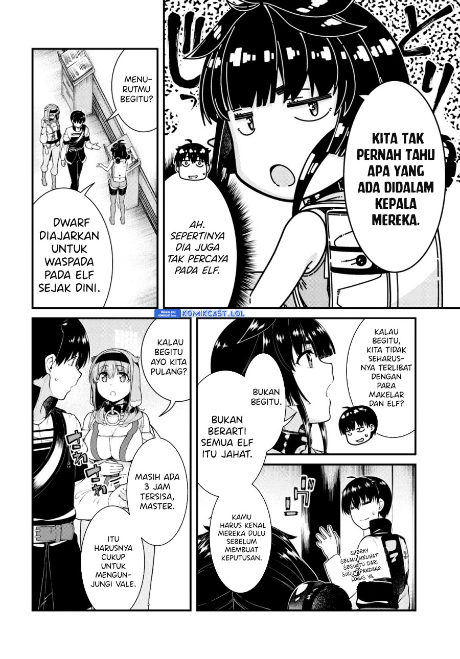 Isekai Meikyuu de Harem wo chapter 77 halaman 10
