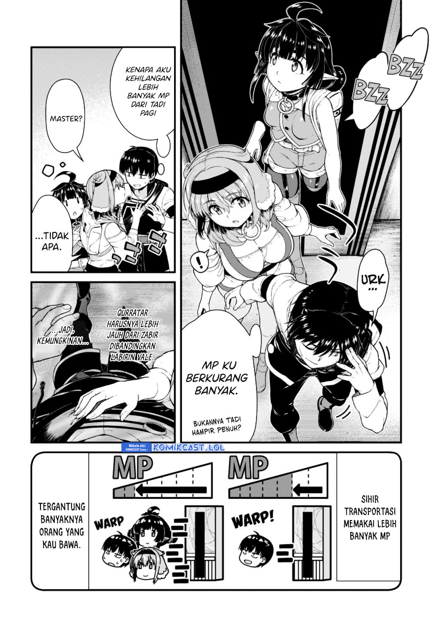 Isekai Meikyuu de Harem wo chapter 77 halaman 12
