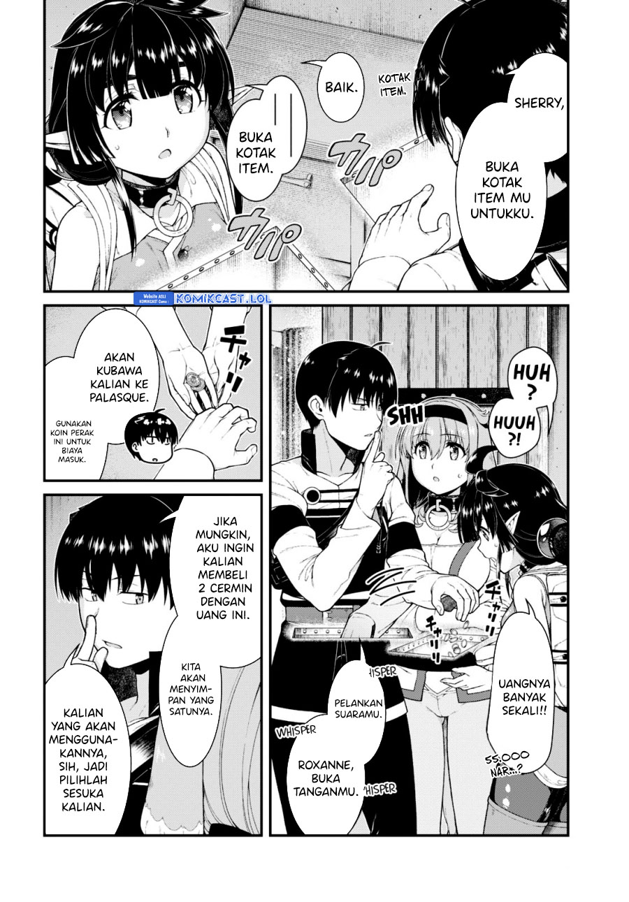 Isekai Meikyuu de Harem wo chapter 77 halaman 18