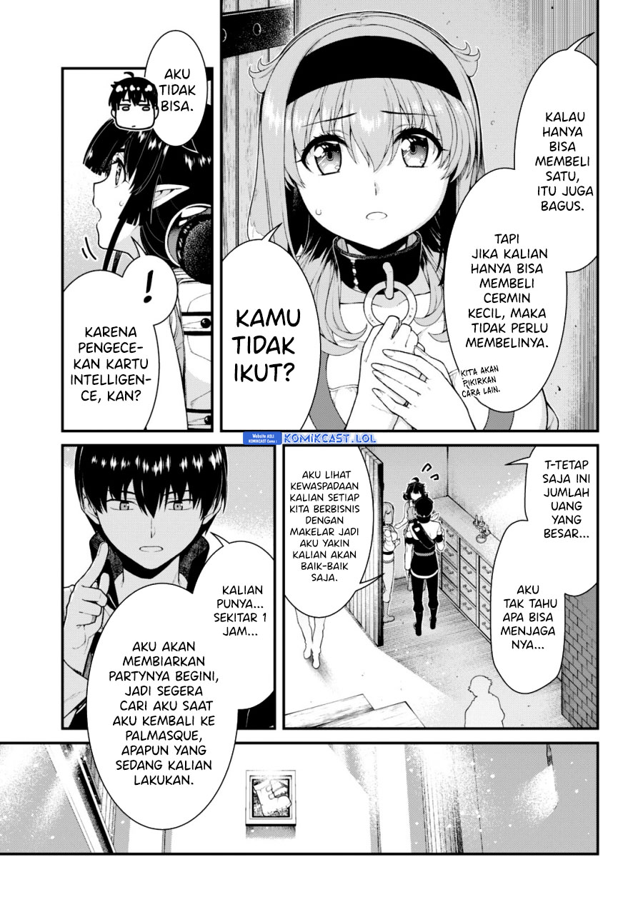 Isekai Meikyuu de Harem wo chapter 77 halaman 19