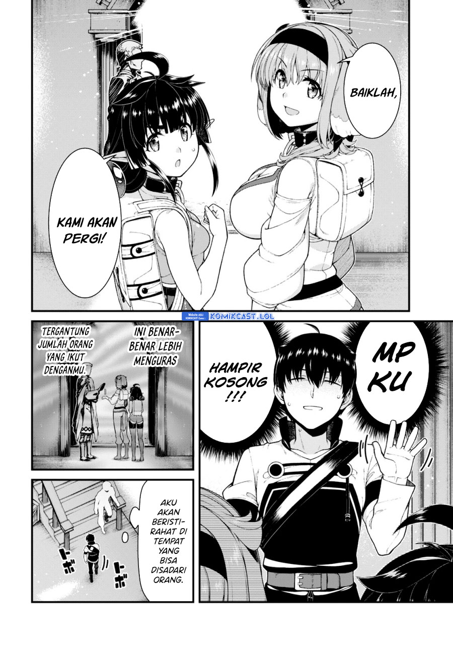 Isekai Meikyuu de Harem wo chapter 77 halaman 20