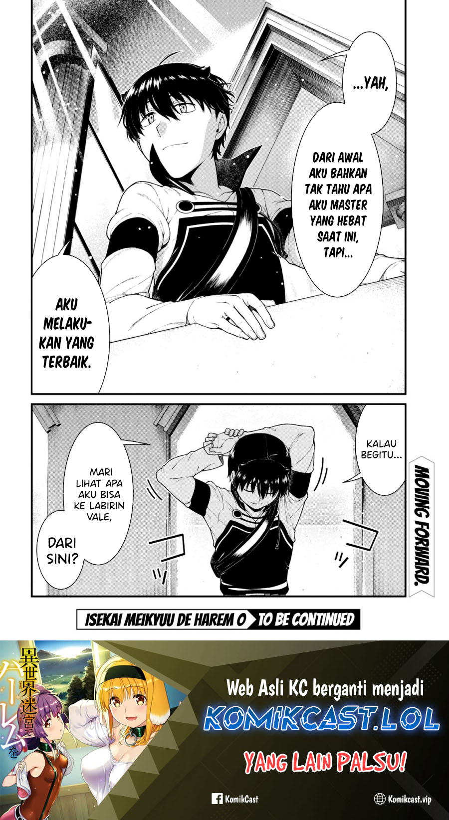 Isekai Meikyuu de Harem wo chapter 77 halaman 23