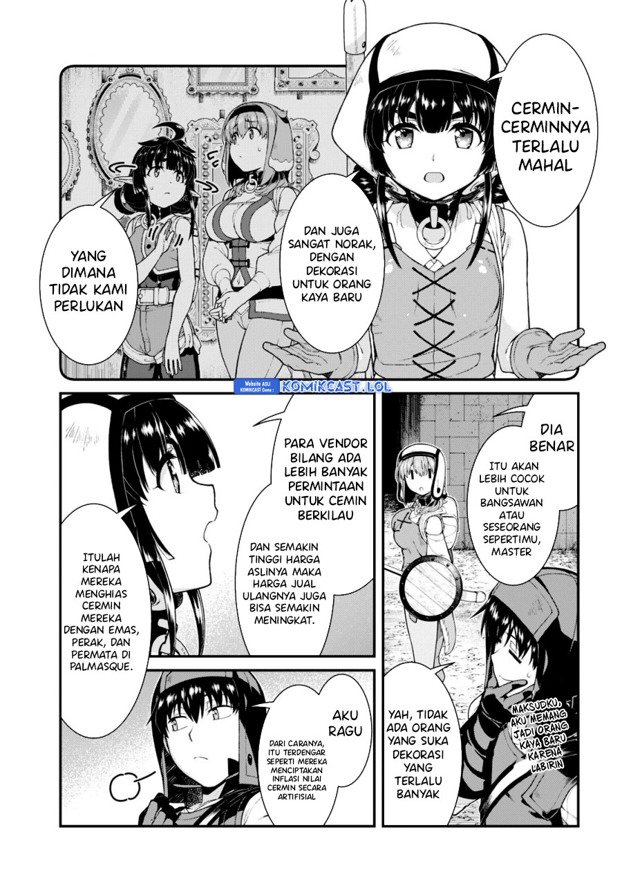 Isekai Meikyuu de Harem wo chapter 78 halaman 9