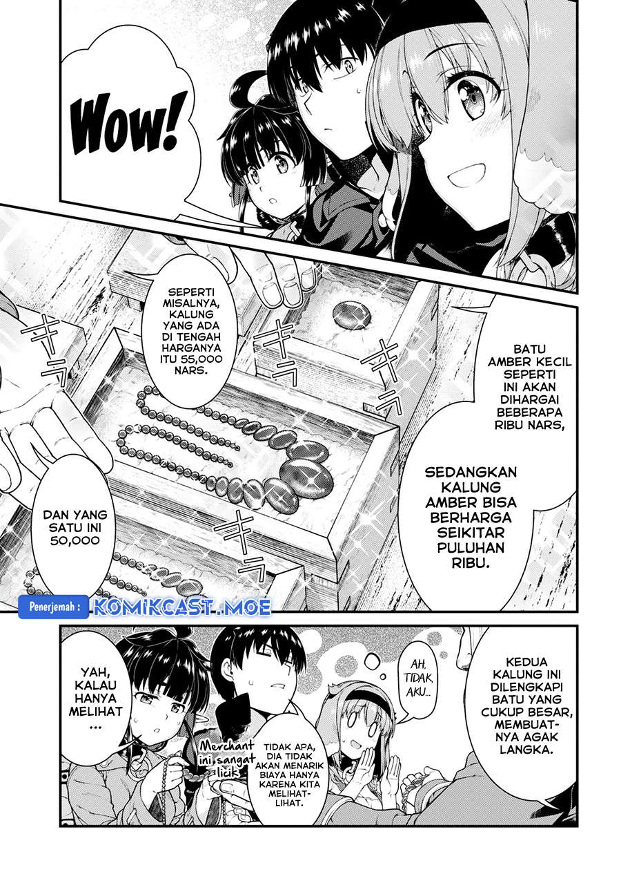 Isekai Meikyuu de Harem wo chapter 82 halaman 11