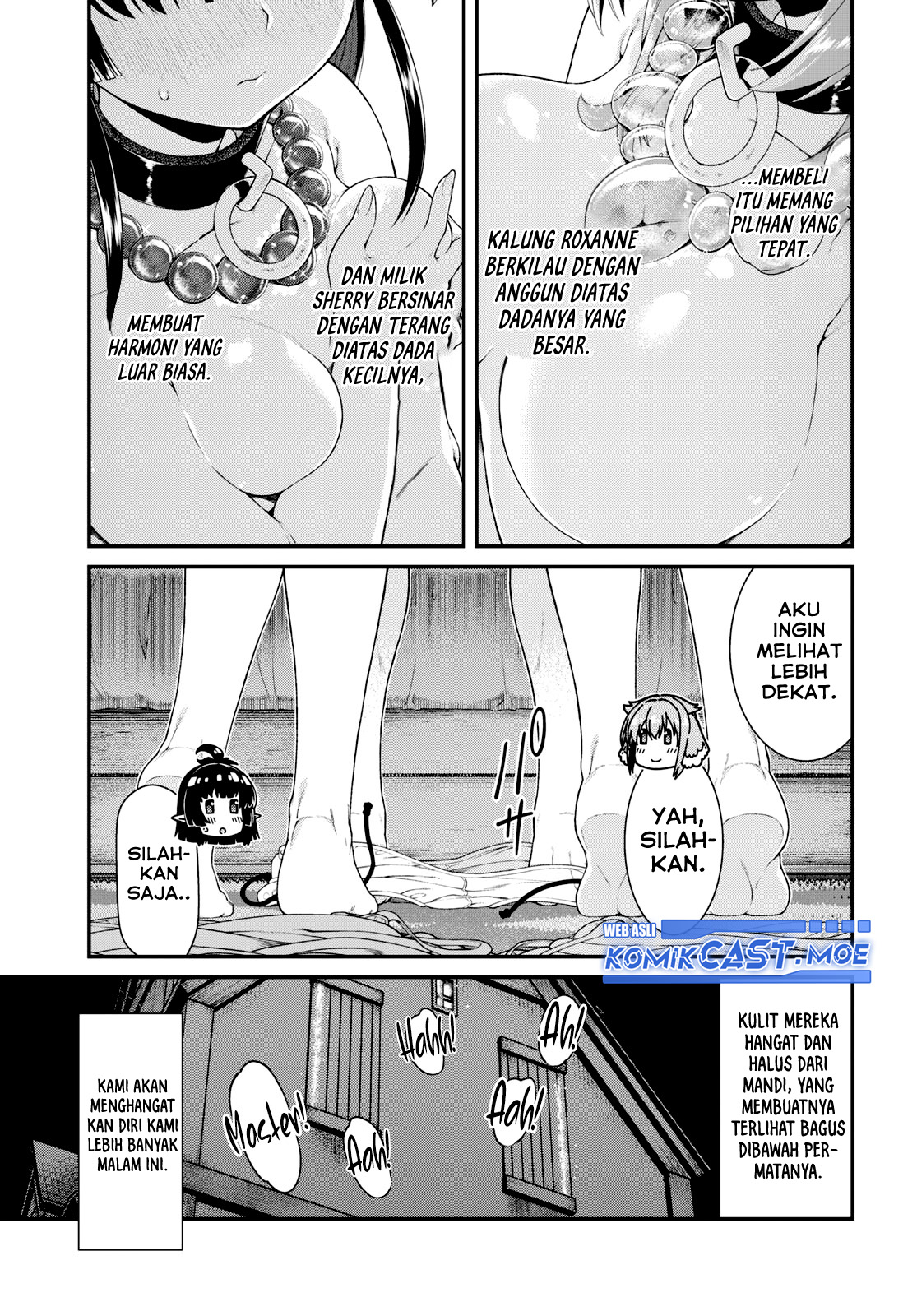 Isekai Meikyuu de Harem wo chapter 83 halaman 10