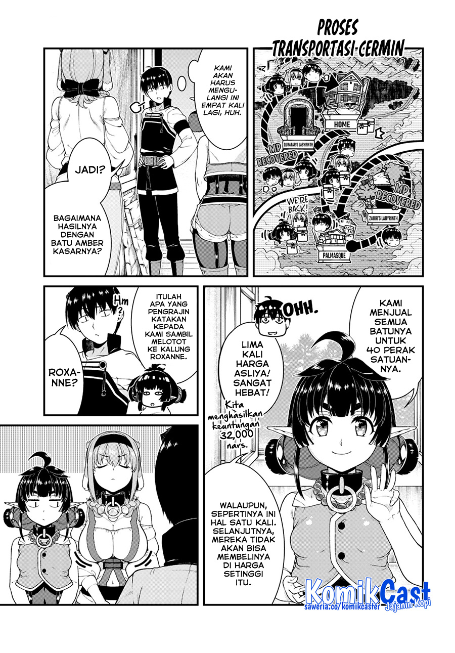 Isekai Meikyuu de Harem wo chapter 83 halaman 12