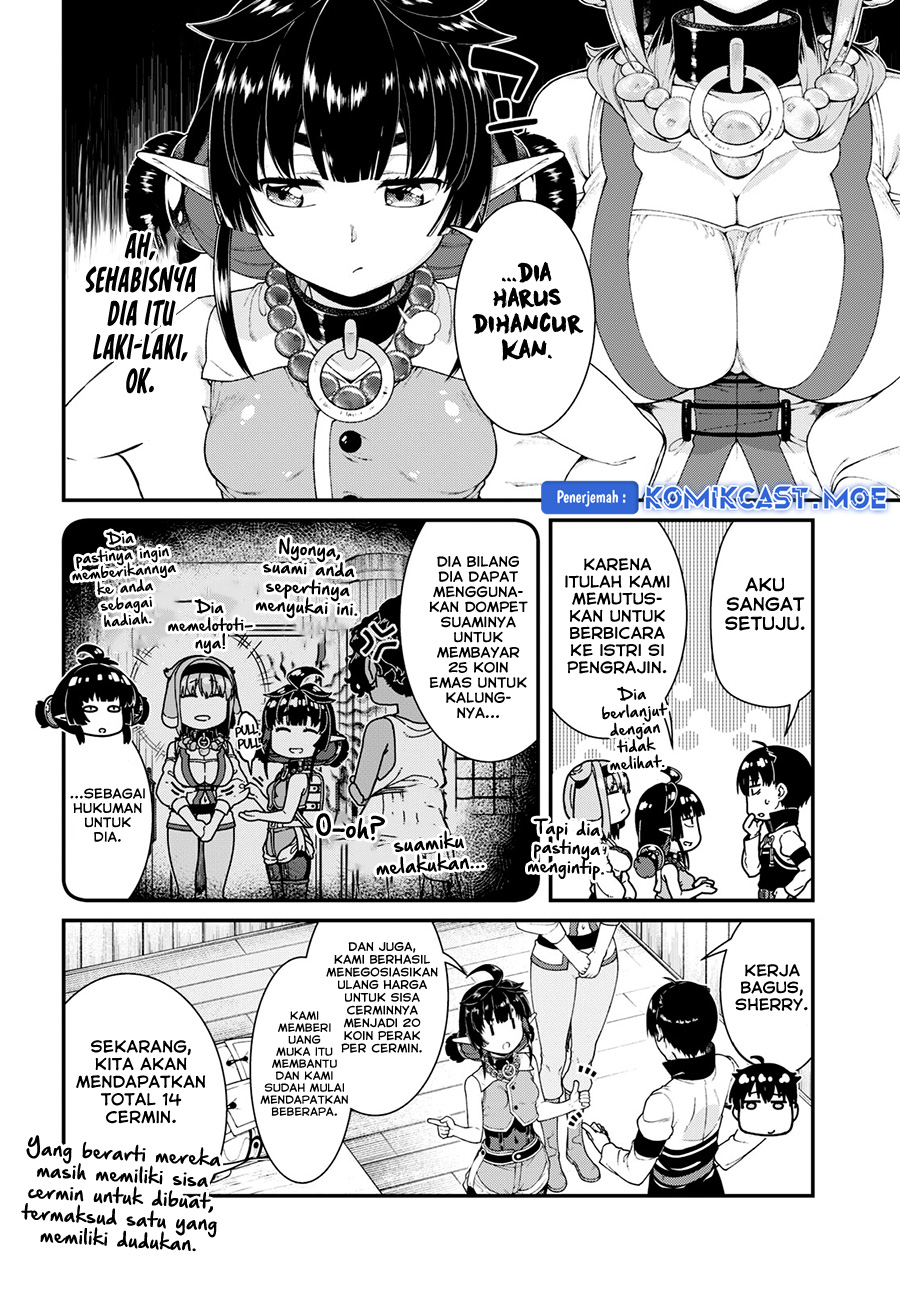 Isekai Meikyuu de Harem wo chapter 83 halaman 13