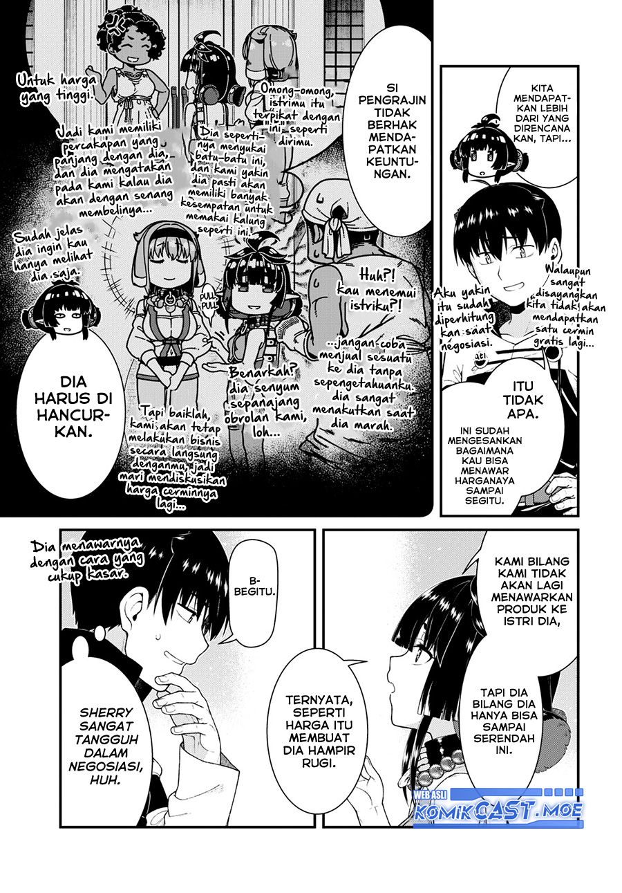 Isekai Meikyuu de Harem wo chapter 83 halaman 14