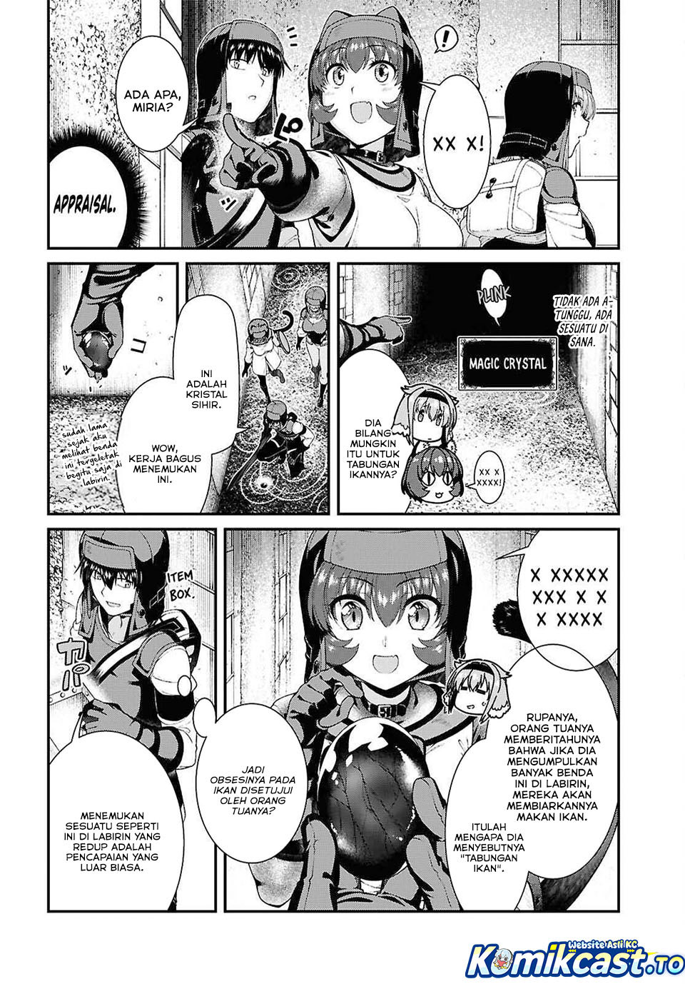 Isekai Meikyuu de Harem wo chapter 105 halaman 12