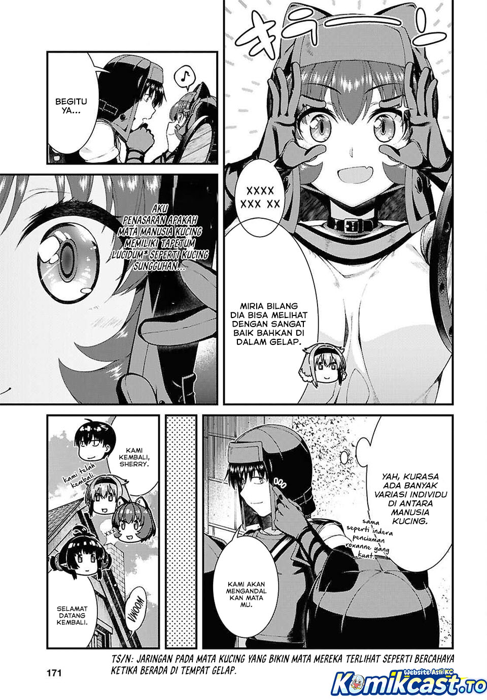 Isekai Meikyuu de Harem wo chapter 105 halaman 13