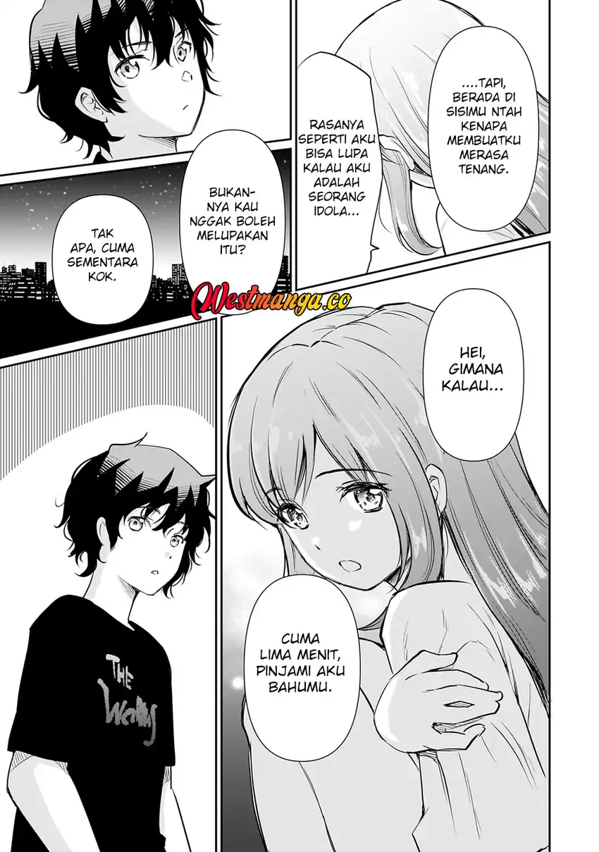 Isshou Hatarakitakunai Ore ga Classmate no Daininki Idol ni Natsukaretara chapter 21 halaman 12