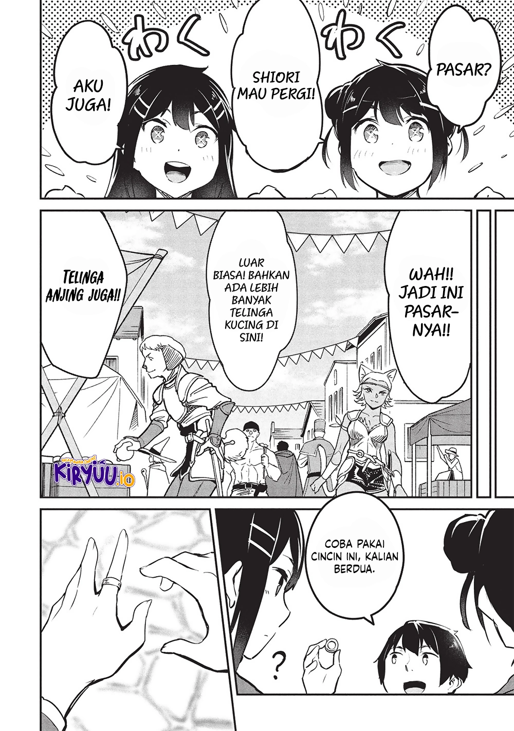 Itsudemo Jitaku ni Kaereru Ore wa, Isekai de Gyoushoujin o Hajimemashita chapter 55 halaman 9
