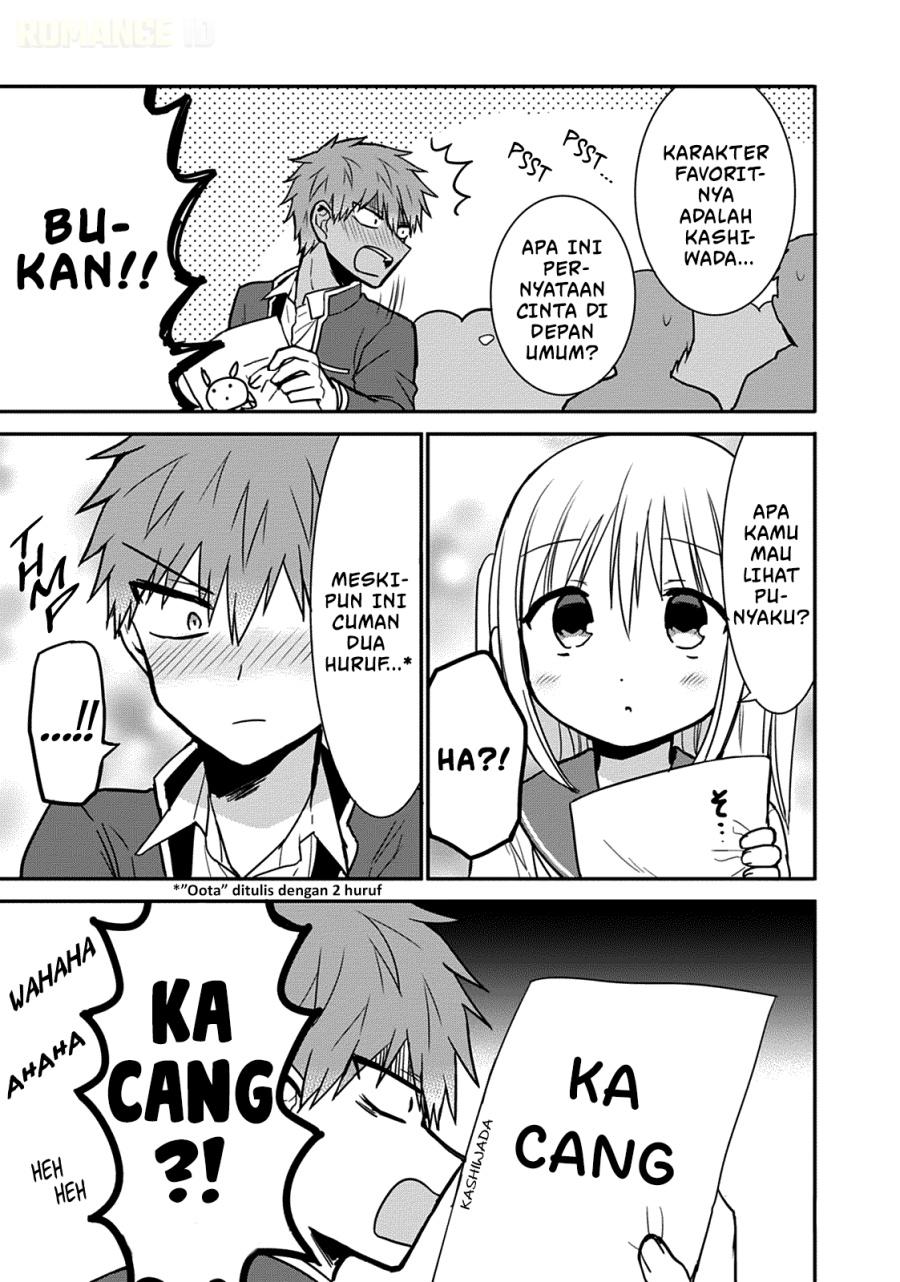 Kao ni denai Kashiwada-san to Kao ni deru Ota-kun chapter 52 halaman 8