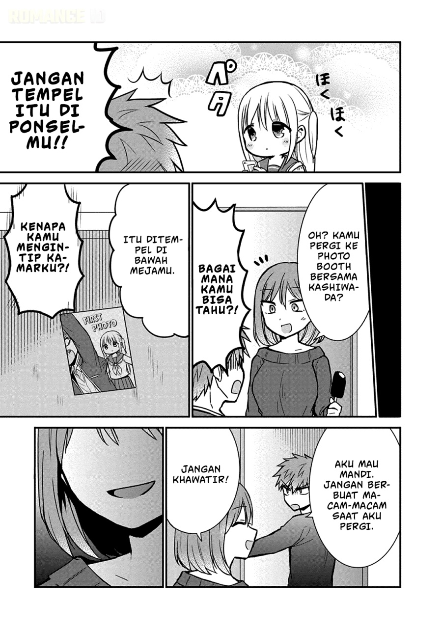 Kao ni denai Kashiwada-san to Kao ni deru Ota-kun chapter 54 halaman 10