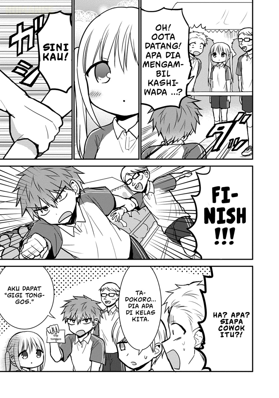 Kao ni denai Kashiwada-san to Kao ni deru Ota-kun chapter 57 halaman 10