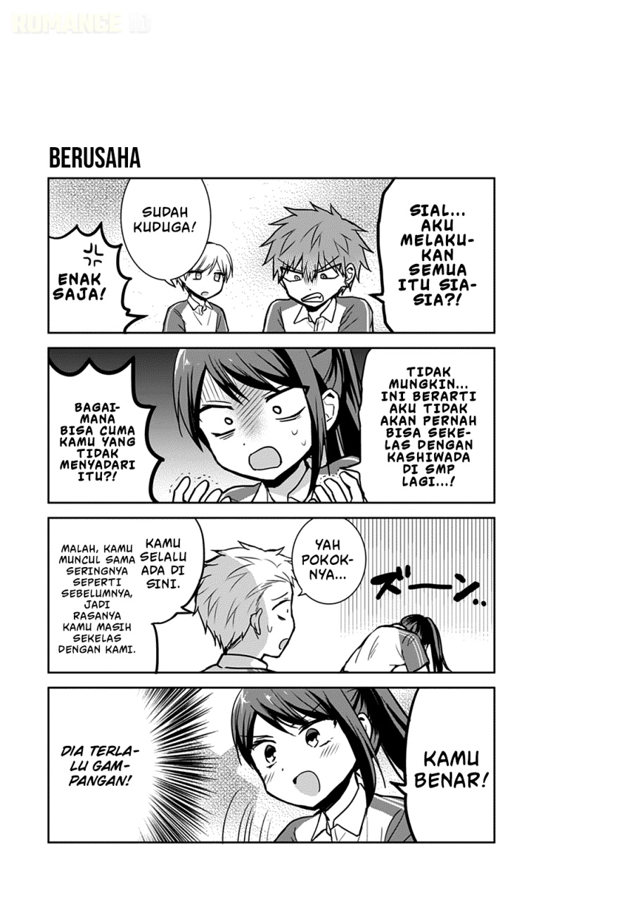 Kao ni denai Kashiwada-san to Kao ni deru Ota-kun chapter 59 halaman 12