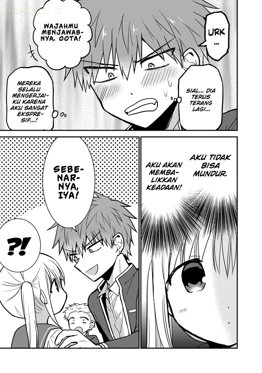 Kao ni denai Kashiwada-san to Kao ni deru Ota-kun chapter 60 halaman 8