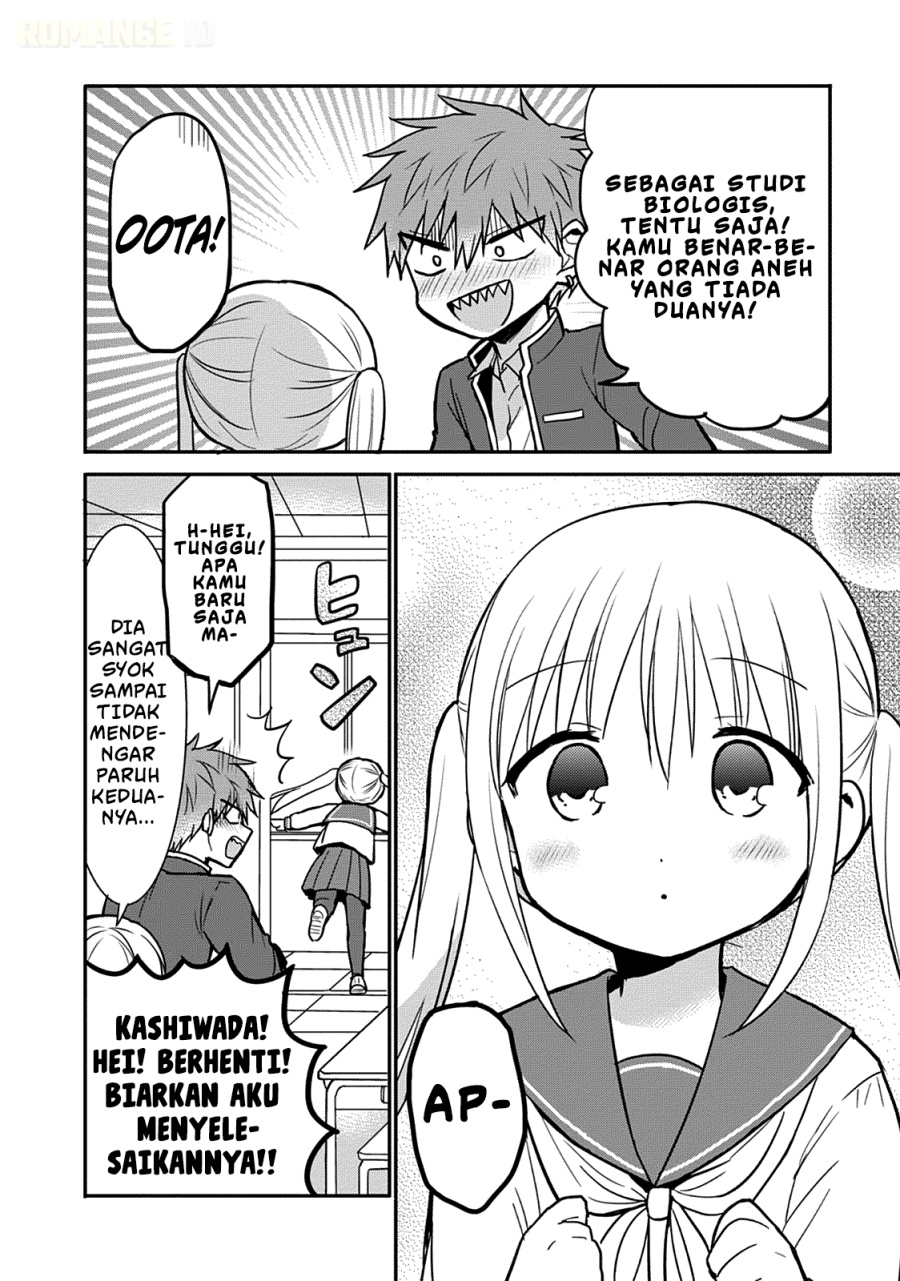 Kao ni denai Kashiwada-san to Kao ni deru Ota-kun chapter 60 halaman 9