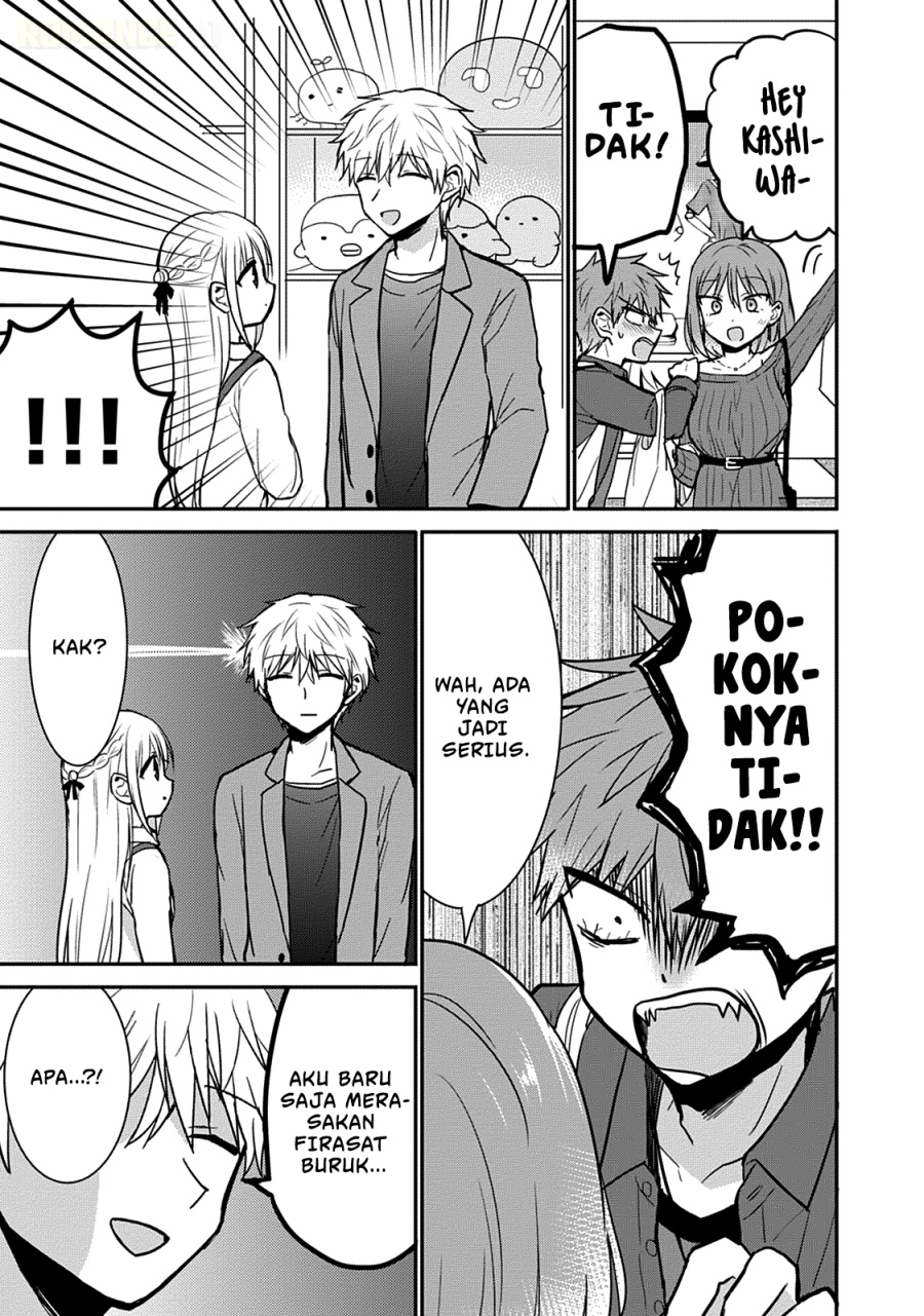 Kao ni denai Kashiwada-san to Kao ni deru Ota-kun chapter 61 halaman 4