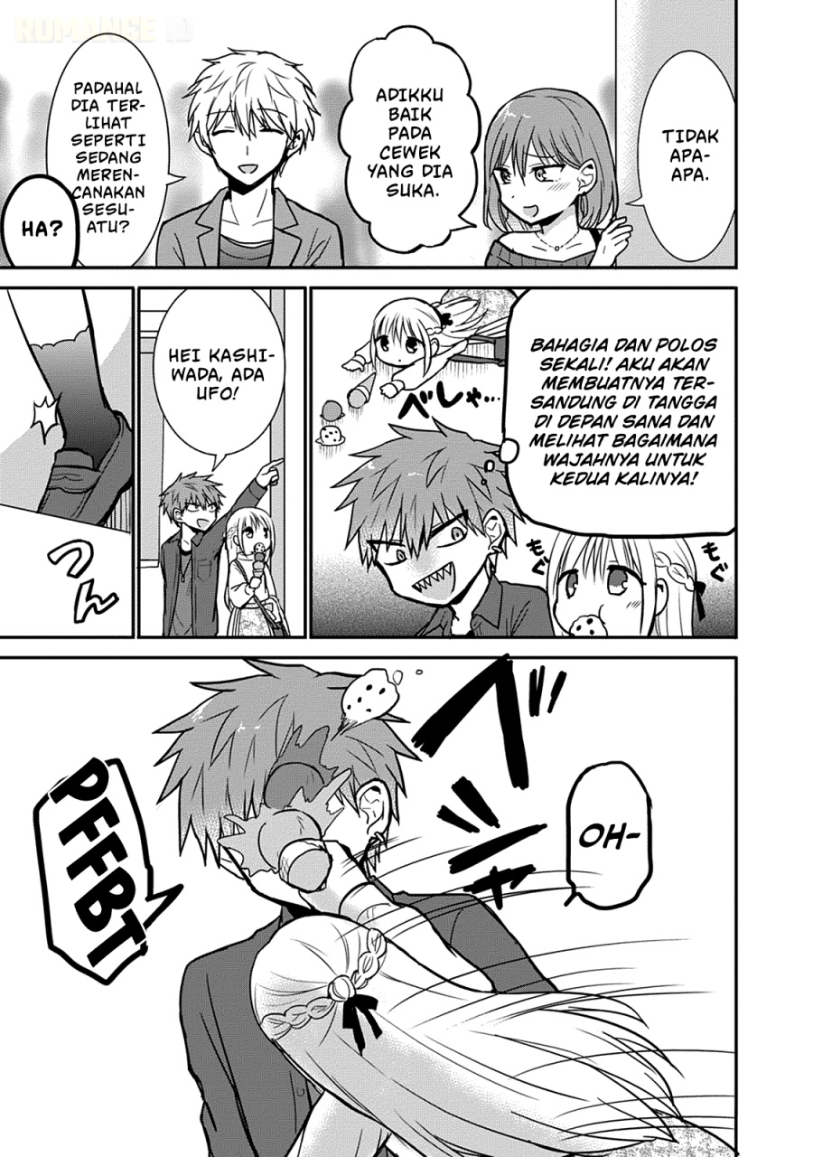 Kao ni denai Kashiwada-san to Kao ni deru Ota-kun chapter 61 halaman 8