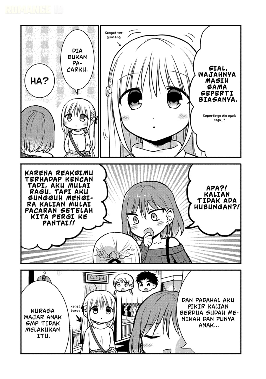 Kao ni denai Kashiwada-san to Kao ni deru Ota-kun chapter 63.5 halaman 6