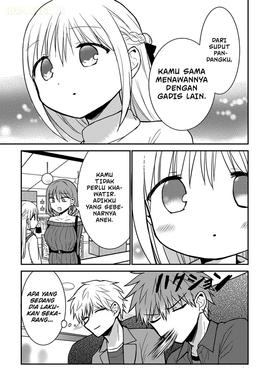 Kao ni denai Kashiwada-san to Kao ni deru Ota-kun chapter 63.5 halaman 8