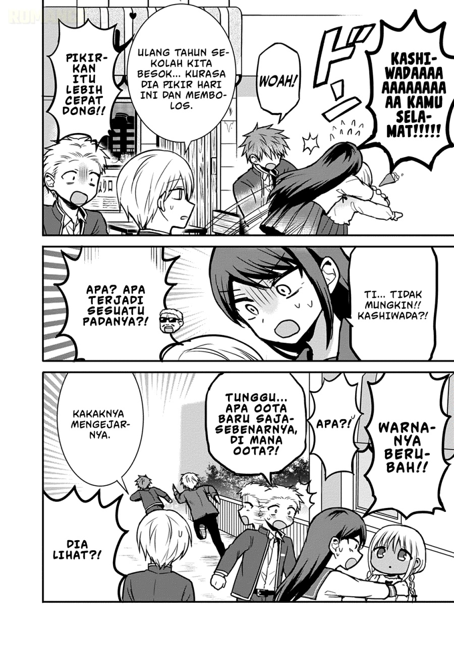 Kao ni denai Kashiwada-san to Kao ni deru Ota-kun chapter 63 halaman 11