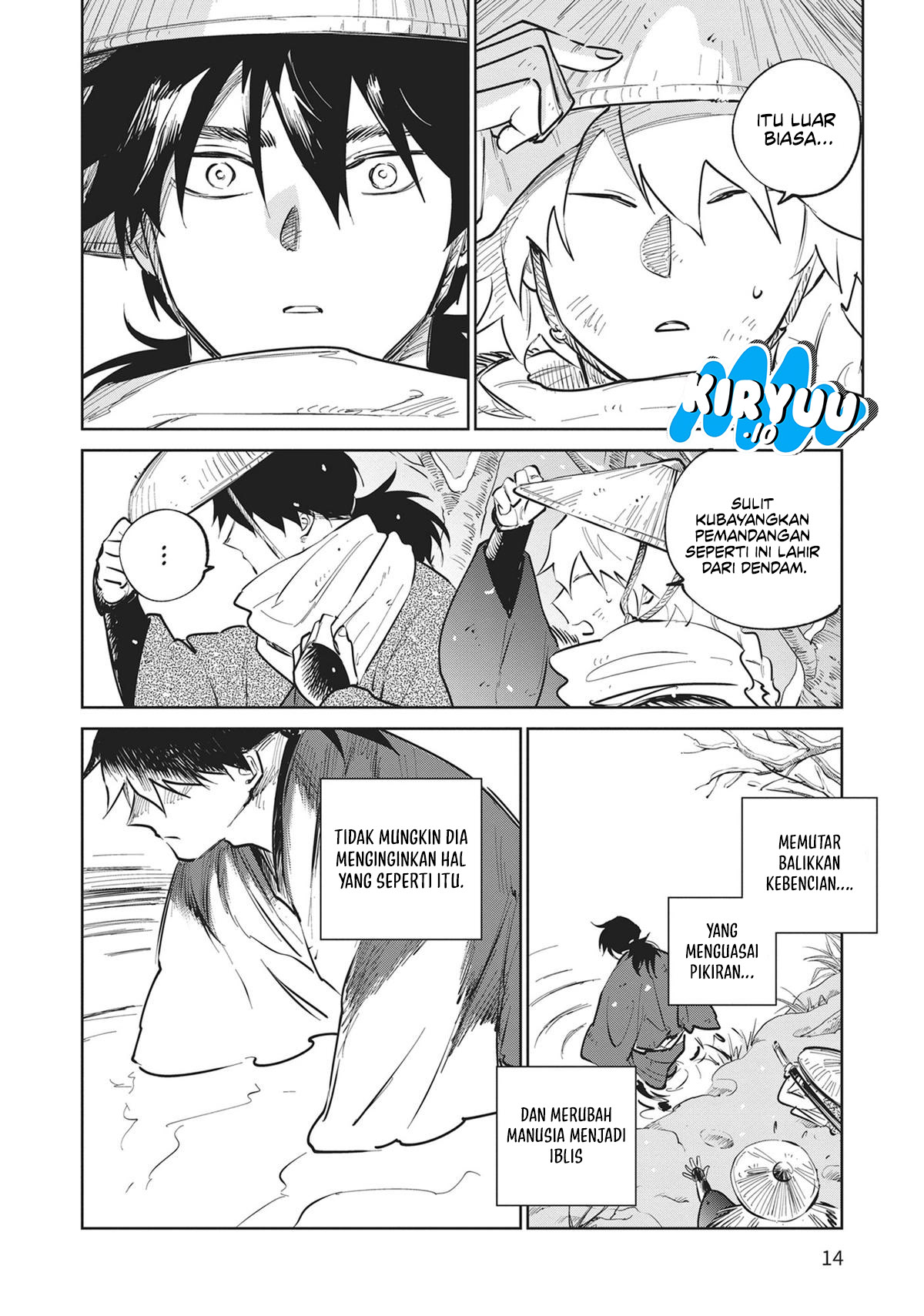 Kijin Gentoushou chapter 35 halaman 14