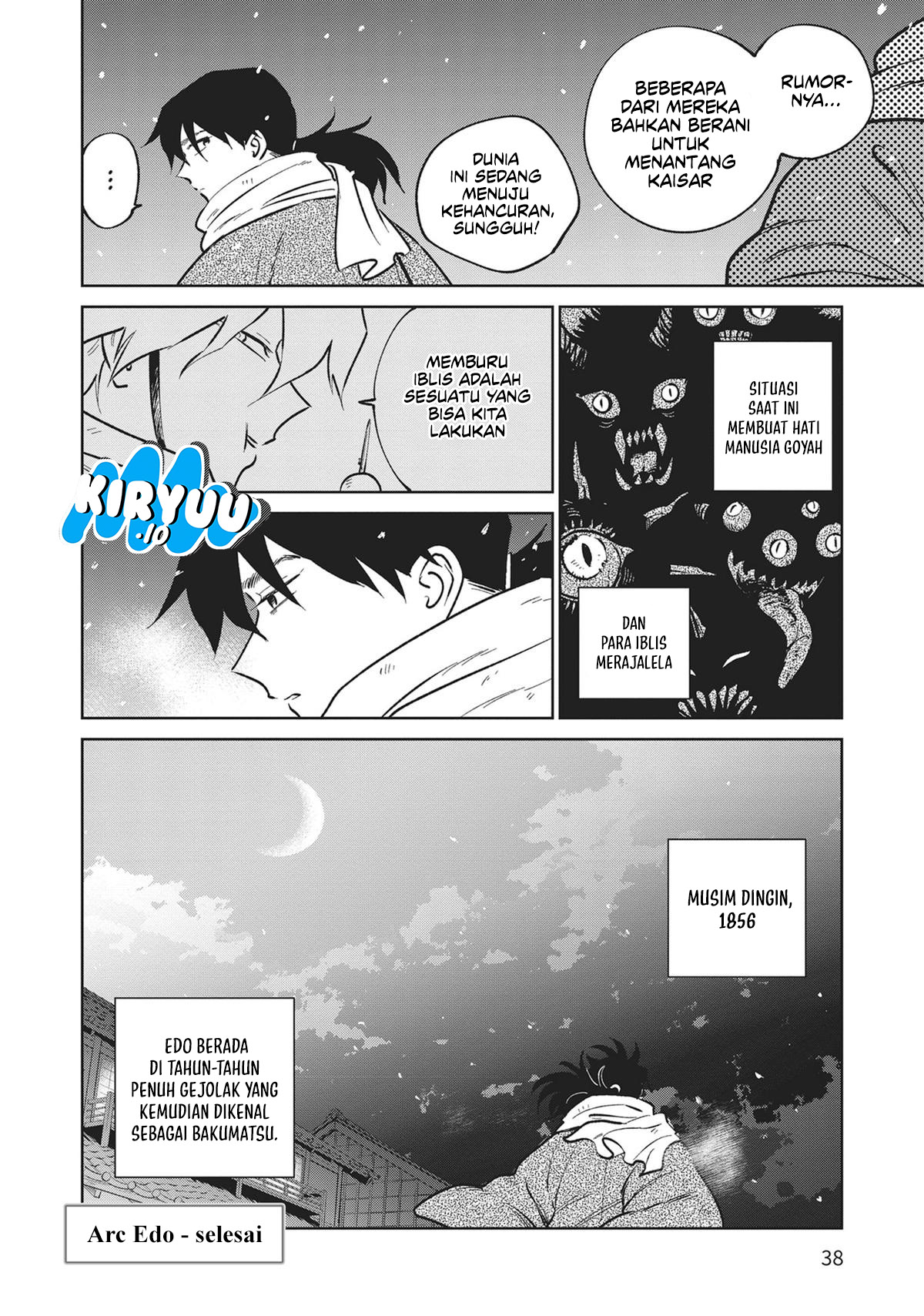 Kijin Gentoushou chapter 35 halaman 38