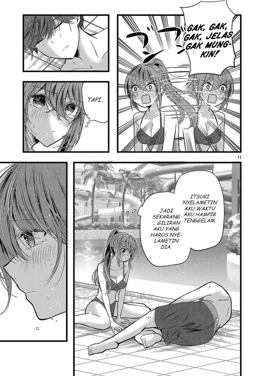 Kimi ni Koisuru Sanshimai chapter 18 halaman 12